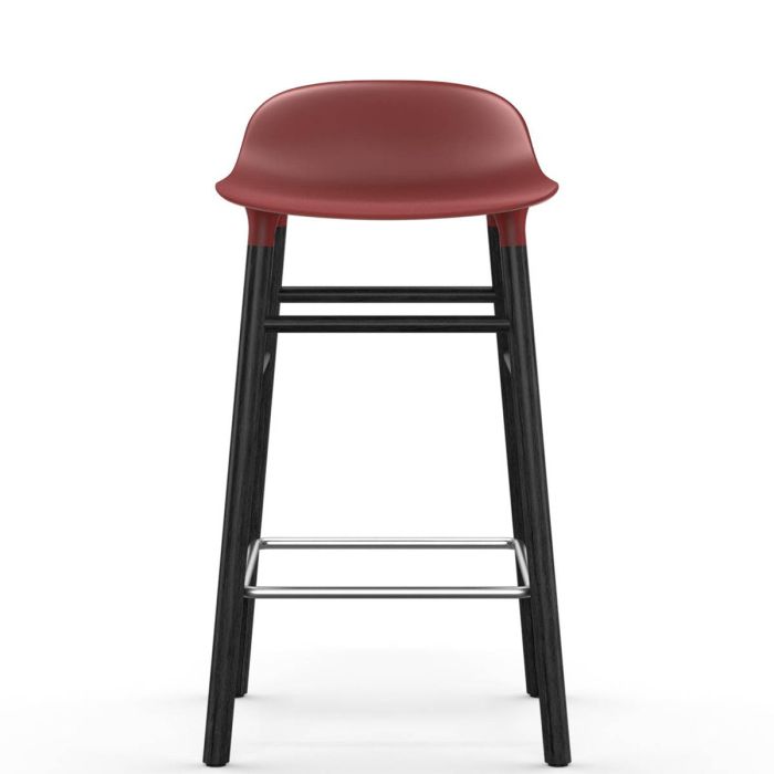 603217_Form_Barstool_65cm_Red_BlackWood_Normann-Copenhagen-ilumia