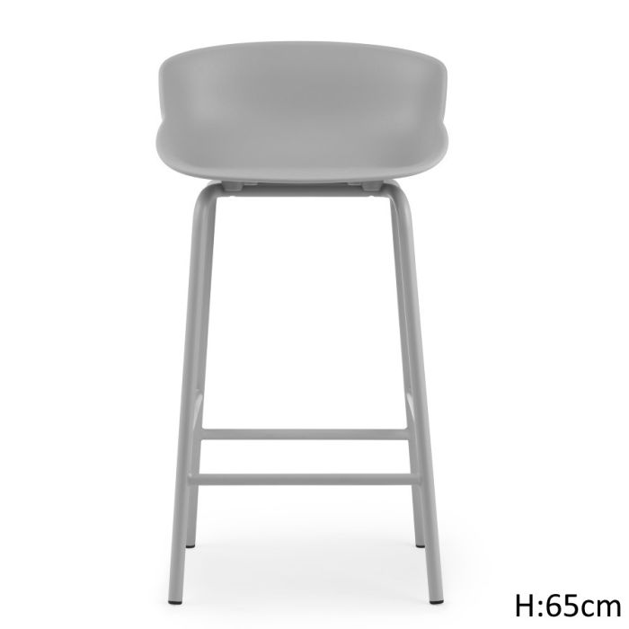 Hyg-stołek-barowy-65cm-szary-stal-Normann-Cph-ilumia
