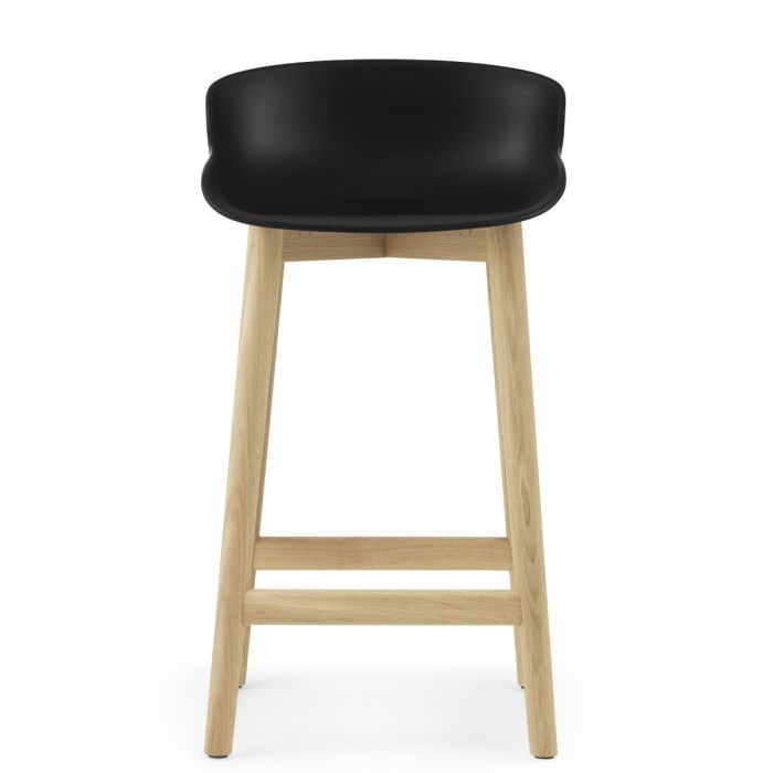 Hyg-stołek-barowy-65cm-czarny-dąb-Normann-Cph-ilumia