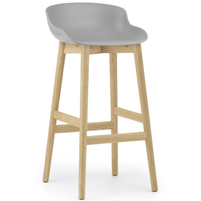 Hyg-stołek-barowy-65cm-szary-dąb-Normann-Cph-ilumia
