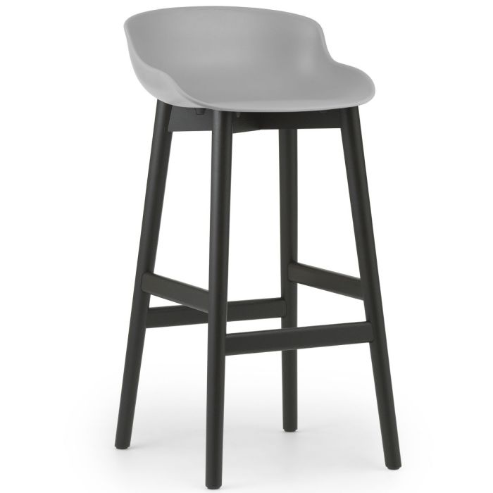 Hyg-stołek-barowy-65cm-szary-czarny-Normann-Cph-ilumia