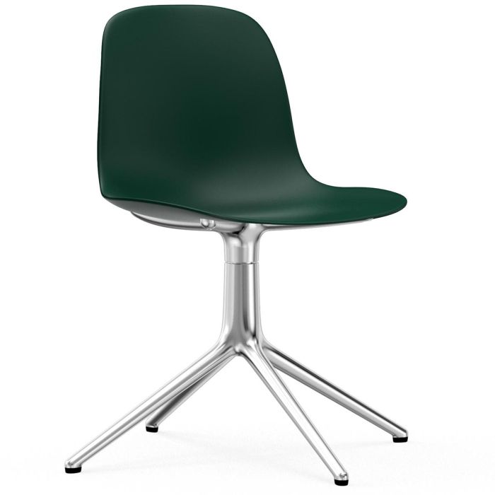 606004_Form_Chair_Swivel_4L_Green_Alu_Normann_Copenhagen_ilumia