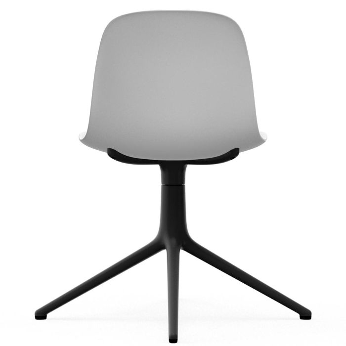 606010_Form_Chair_Swivel_4L_White_BlackAlu_Normann_Copenhagen_ilumia
