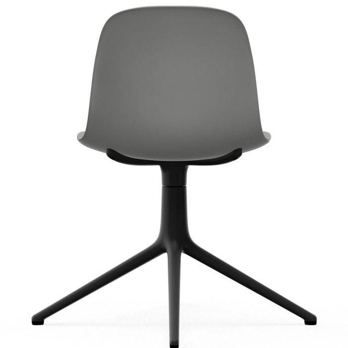 606011_Form_Chair_Swivel_4L_Grey_BlackAlu_Normann_Copenhagen_ilumia