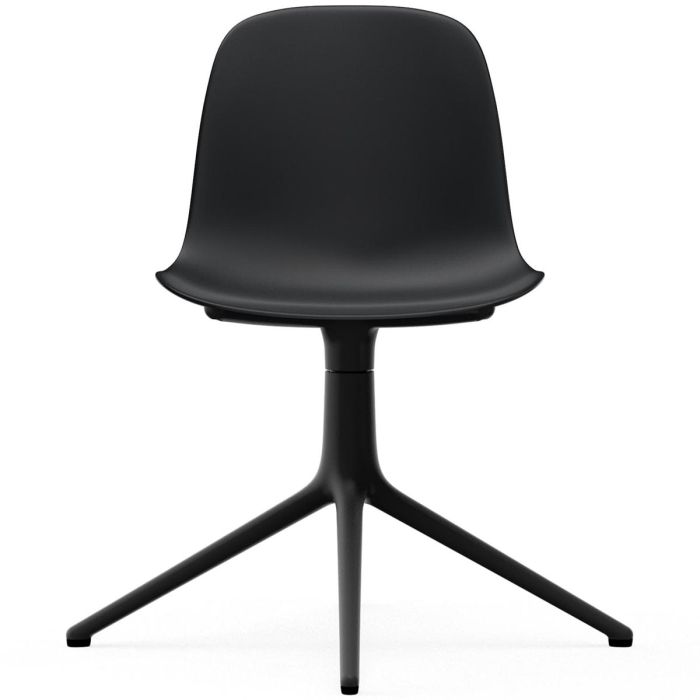 606012_Form_Chair_Swivel_4L_Black_BlackAlu_Normann_Copenhagen_ilumia
