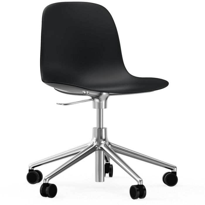 606042_Form_Chair_Swivel_5W_Gaslift_Black_Alu_Normann_Copenhagen_ilumia