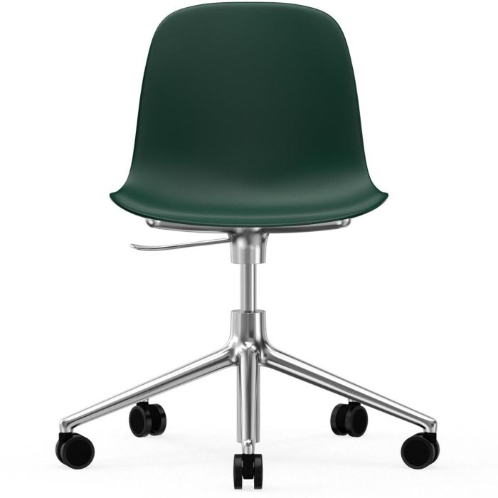 606044_Form_Chair_Swivel_5W_Gaslift_Green_Alu_Normann_Copenhagen_ilumia