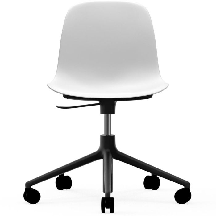 606050_Form_Chair_Swivel_5W_Gaslift_White_BlackAlu_Normann_Copenhagen_ilumia
