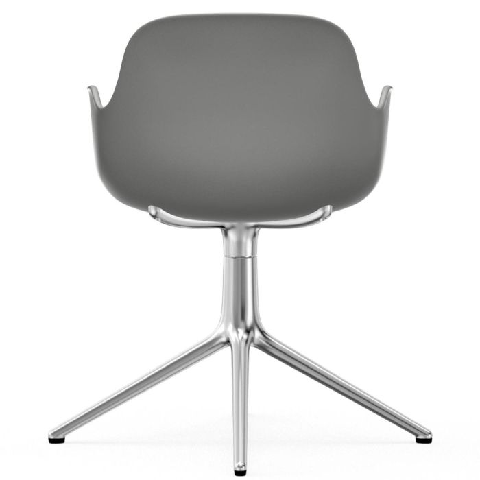 606101_Form_Armchair_Swivel_4L_Grey_Alu_Normann-Copenhagen-ilumia