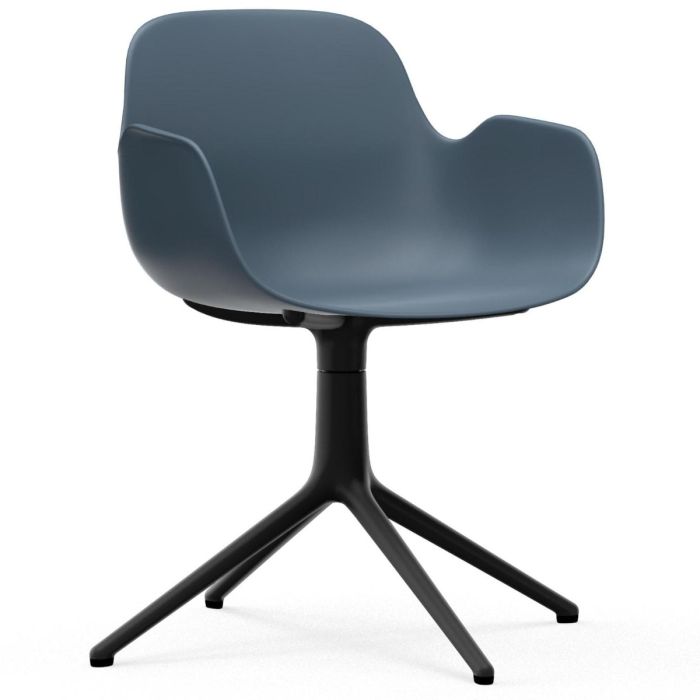 606113_Form_Armchair_Swivel_4L_Blue_BlackAlu_Normann-Copenhagen-ilumia