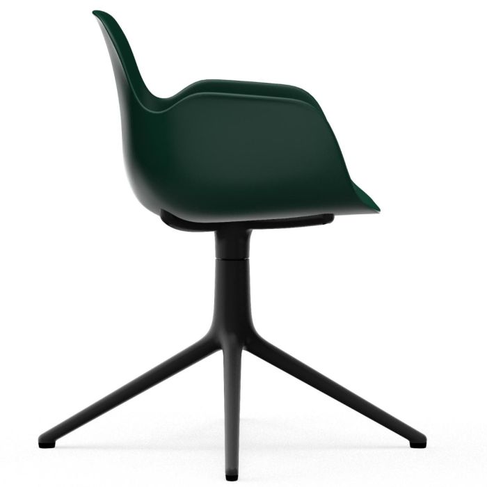 606114_Form_Armchair_Swivel_4L_Green_BlackAlu_Normann-Copenhagen-ilumia