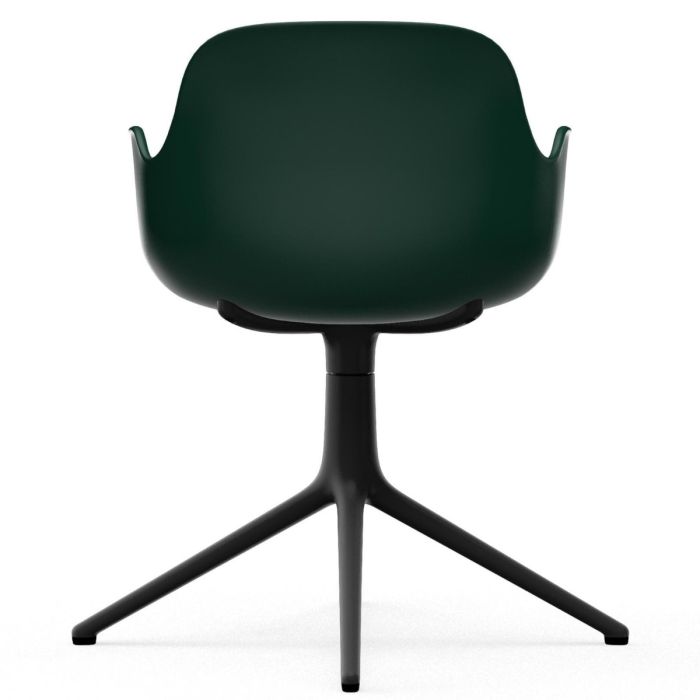 606114_Form_Armchair_Swivel_4L_Green_BlackAlu_Normann-Copenhagen-ilumia
