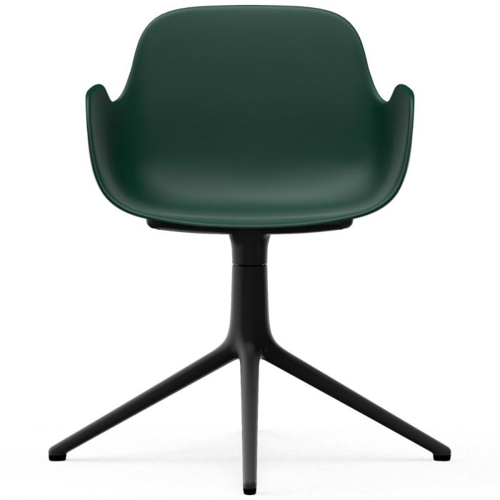 606114_Form_Armchair_Swivel_4L_Green_BlackAlu_Normann-Copenhagen-ilumia