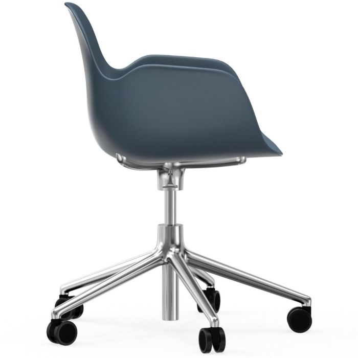 606143_Form_Armchair_Swivel_5W_Gaslift_Blue_Alu_Normann_Copenhagen_ilumia