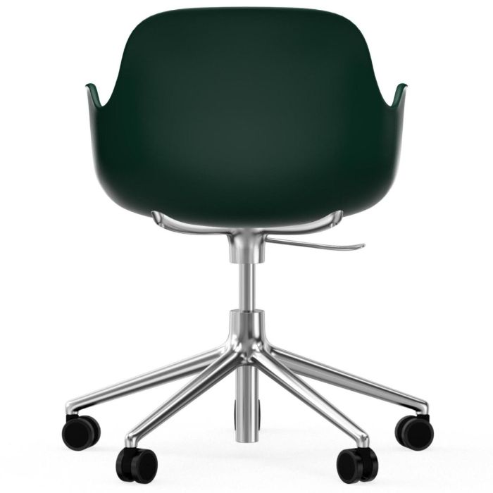 606144_Form_Armchair_Swivel_5W_Gaslift_Green_Alu_Normann_Copenhagen_ilumia