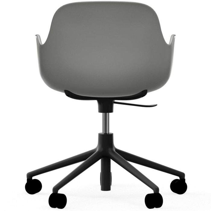 606151_Form_Armchair_Swivel_5W_Gaslift_Grey_BlackAlu_Normann_Copenhagen_ilumia