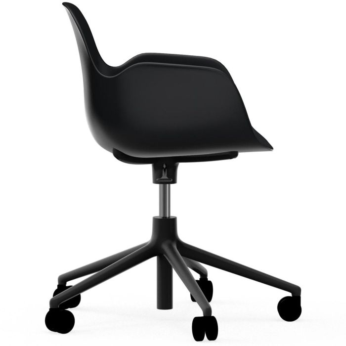 606152_Form_Armchair_Swivel_5W_Gaslift_Black_BlackAlu_Normann_Copenhagen_ilumia