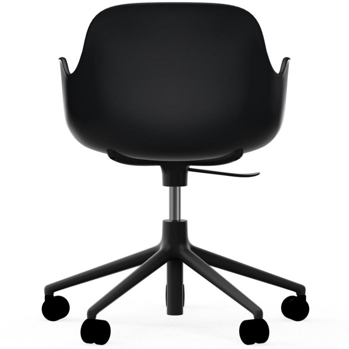 606152_Form_Armchair_Swivel_5W_Gaslift_Black_BlackAlu_Normann_Copenhagen_ilumia