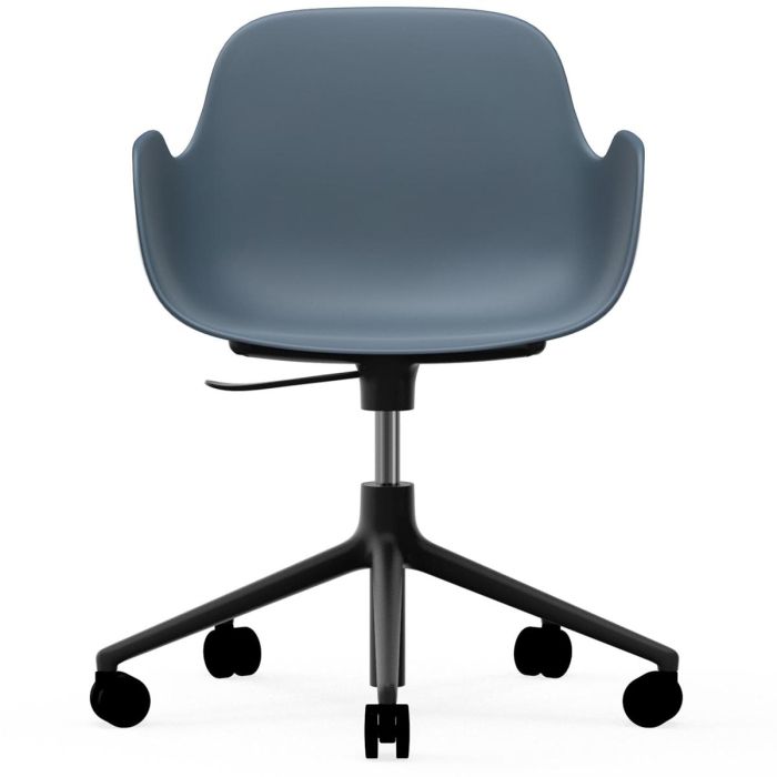 606153_Form_Armchair_Swivel_5W_Gaslift_Blue_BlackAlu_Normann_Copenhagen_ilumia