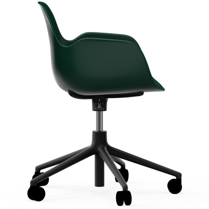 606154_Form_Armchair_Swivel_5W_Gaslift_Green_BlackAlu_Normann_Copenhagen_ilumia