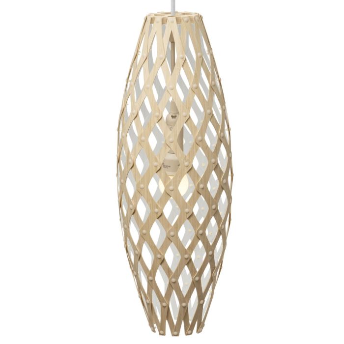 Hinaki Pendant Lamp h90cm- White/ Natural