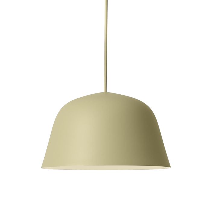 15287 Ambit Ø25cm Linear And Rounded Shapes Pendant Lamp - Beige-Green