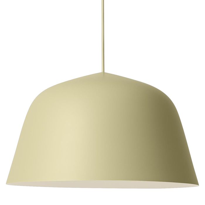 26026 Ambit 40cm Linear And Rounded Shapes Pendant Lamp - Beige-Green