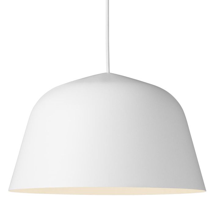 26022 Ambit Ø40cm Linear And Rounded Shapes Pendant Lamp - White