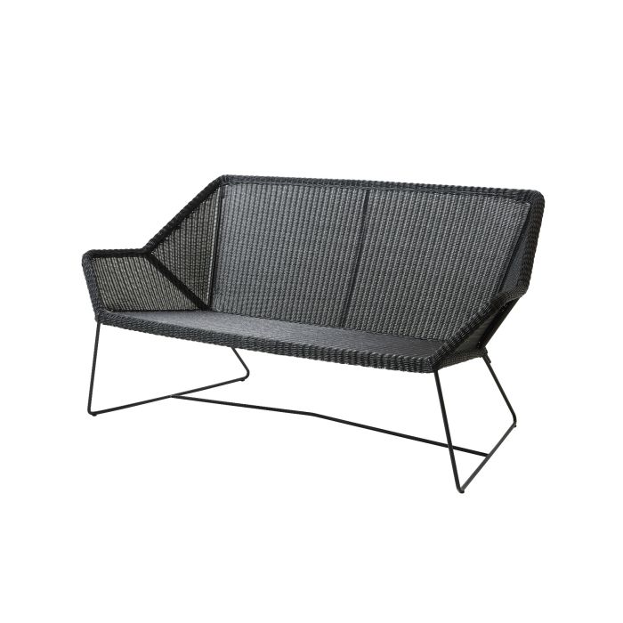 Breeze_Sofa_2_osobowa_czarna_Cane-line_ilumia