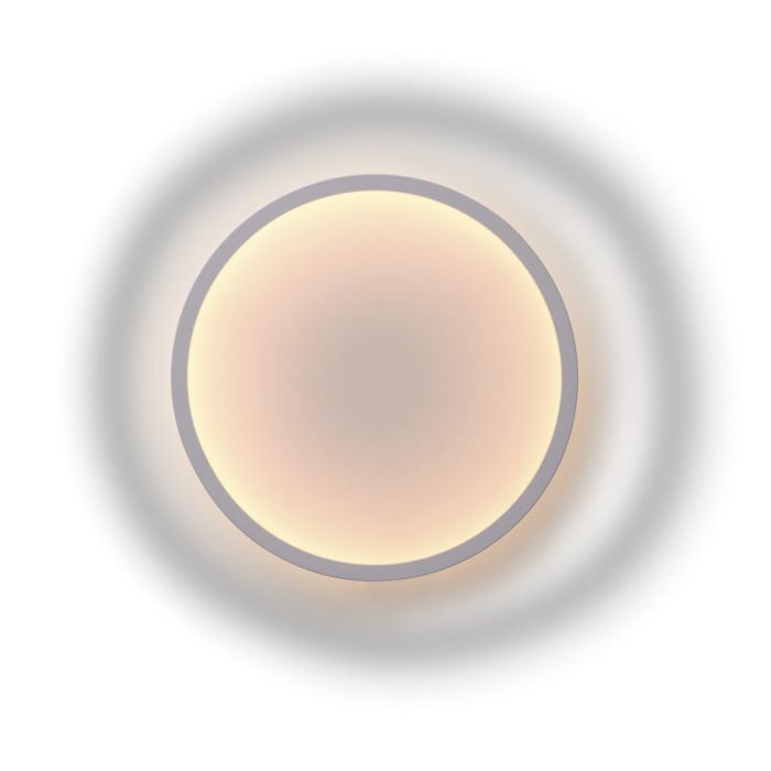 Calm Wall Lamp Ø50cm - White/ Grey