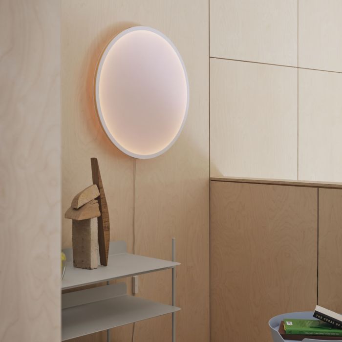 Calm Wall Lamp Ø68cm - White/ Orange