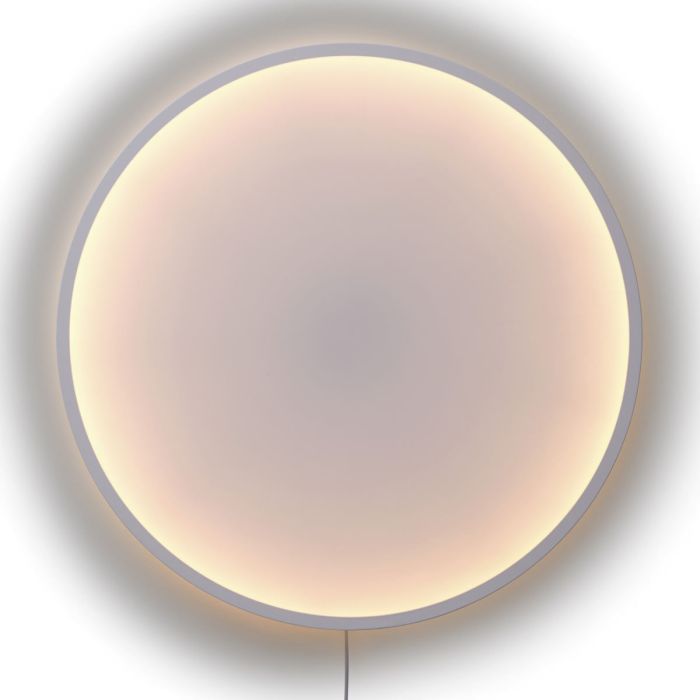 Calm Wall Lamp Ø90cm - White/ Black