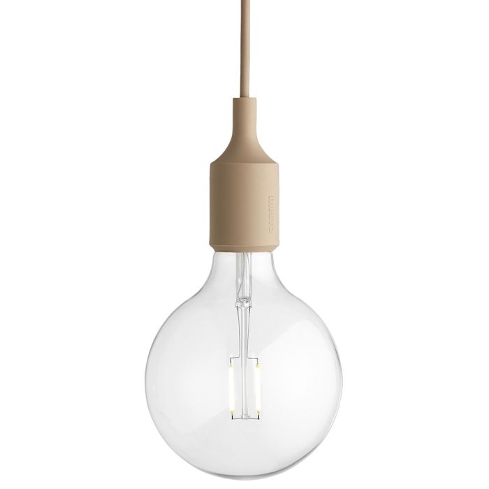 e27 led nude silikonowa lampa wisząca typu żarówka 05286