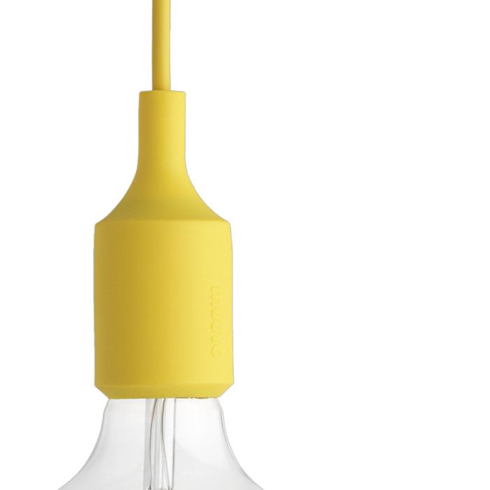 E27 LED Yellow Romantic and Contemporary Pendant Lamp 13342