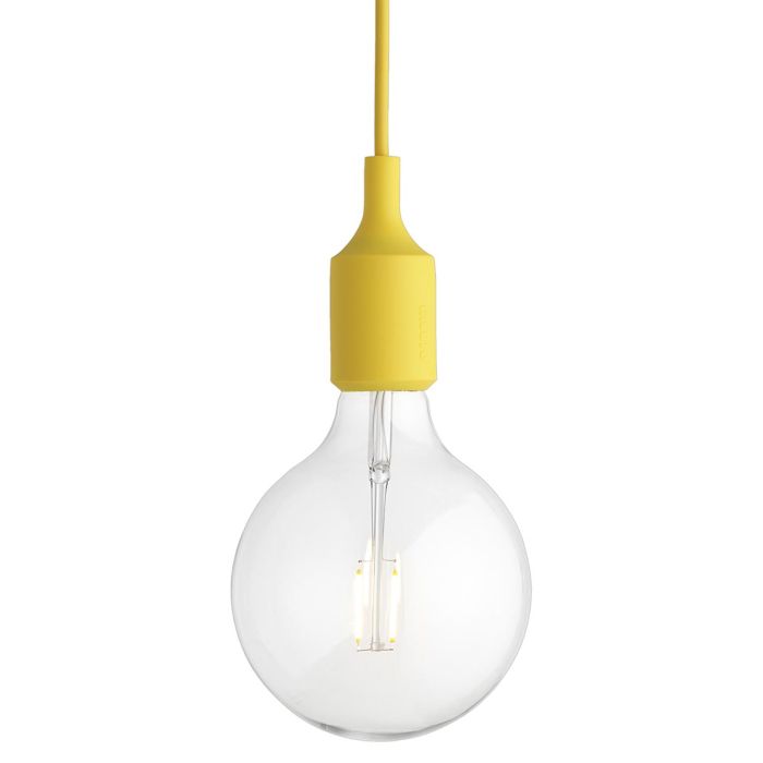 E27 LED Yellow Romantic and Contemporary Pendant Lamp 13342