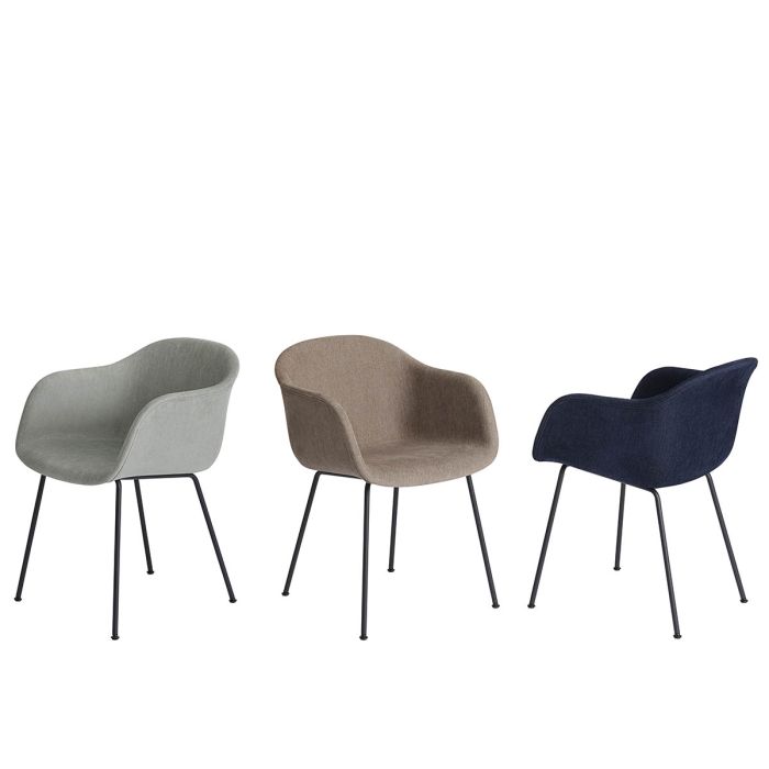 Fiber-armchair-tube-base-black-cameo-group-3-Muuto-ilumia