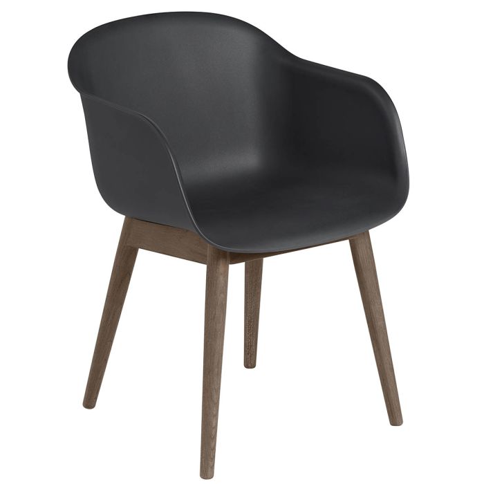 Fiber-armchair-wood-base-black-stained-dark-brown-Muuto-ilumia
