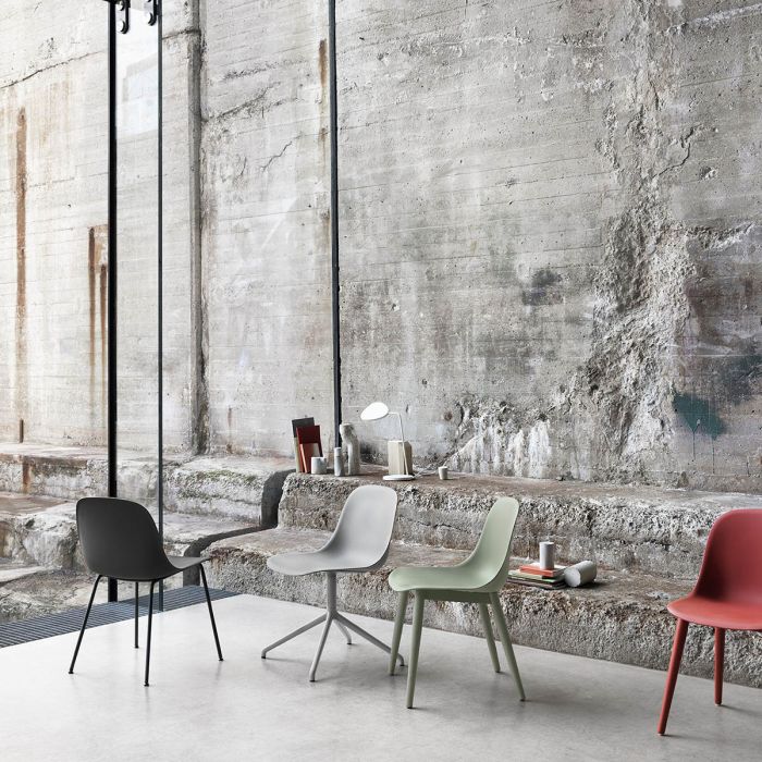Fiber-sidechair-stacked-e27-base-Table-muuto-ilumia