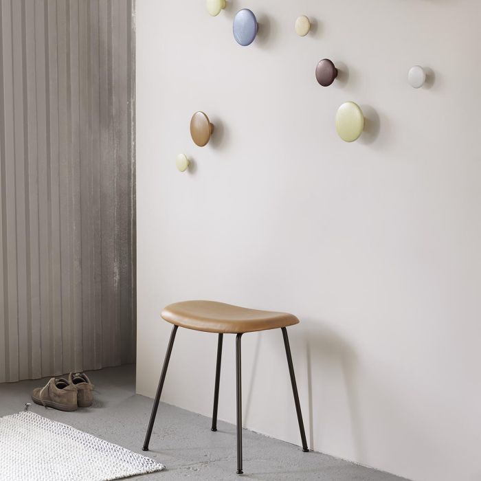Fiber-stool-tube-Dots-burgundy-pale-blue-beige-green-clay-brown-xs-muuto-ilumia
