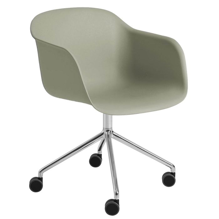 Fiber_chair_swivel_Green_chrome-castors-muuto-ilumia