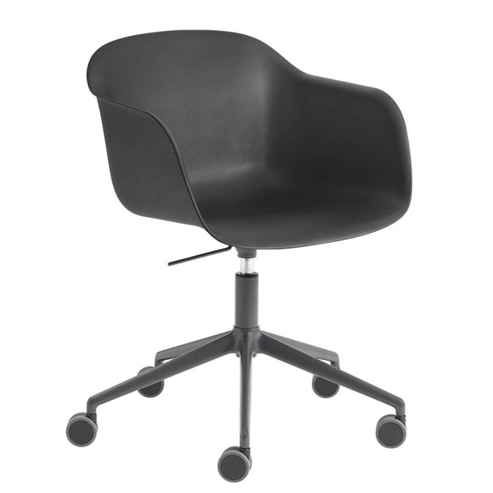 Fiber_chair_swivelbase_black_castors_gas-lift-black_muuto-ilumia