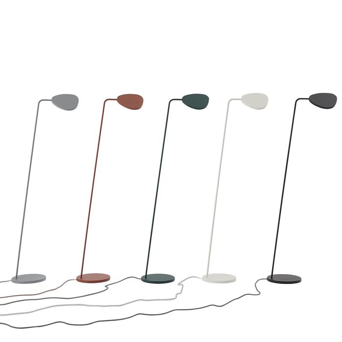 Muuto Leaf LED lampa podłogowa w skandynawskim stylu