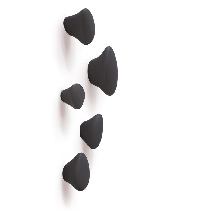 The_Hooks_wieszaki_uchwty_porcelanowe_do_łazienki_zestaw_5_złamana_czerń_Maomi_ilumia