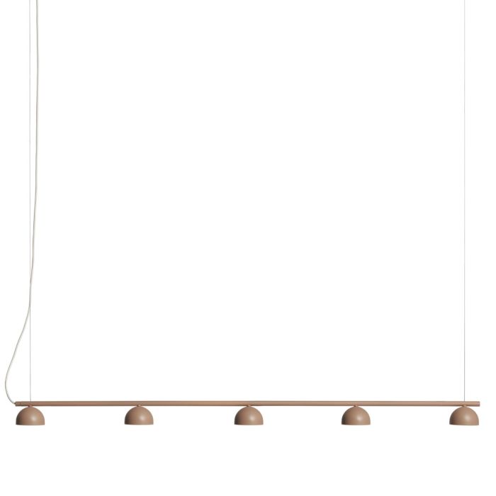 Blush_lampa_wisząca_z_5_kloszami_beżowy_Northern_ilumia