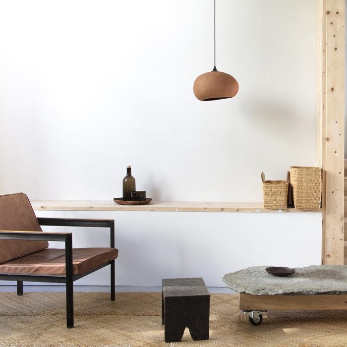 Ayilluminate Pebble Pendant Lamp Terracotta