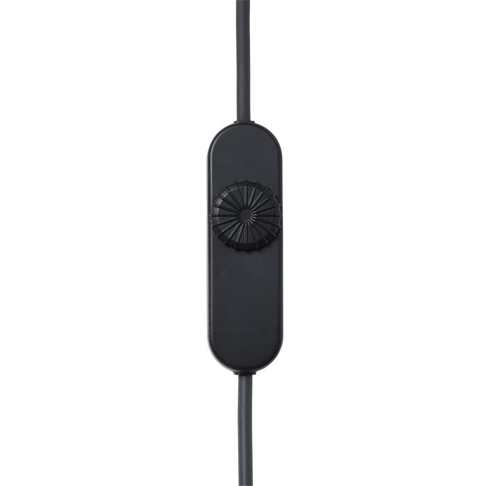 Rime Wall Lamp, Glass, Dimmable – Black
