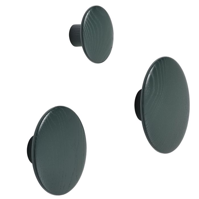 The-Dots-dark-green-large-set-3-Muuto-ilumia