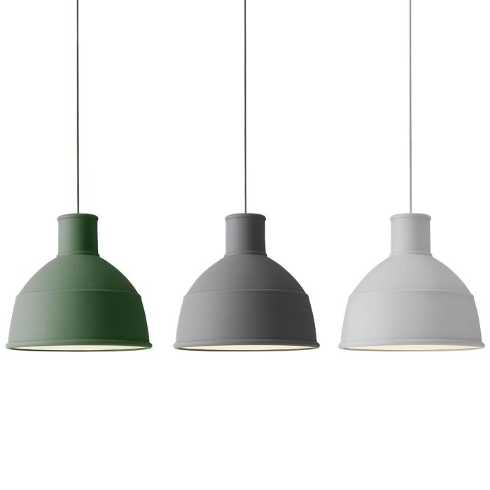 Unfold - ponadczasowa lampa wisząca industrialna z silikonu