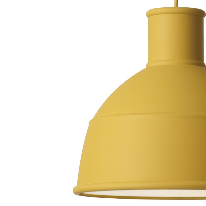 14208 Unfold Modern Industrial Shape Lamp - Mustard