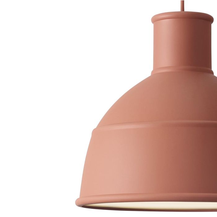 14209 Unfold Modern Industrial Shape Lamp - Terracotta